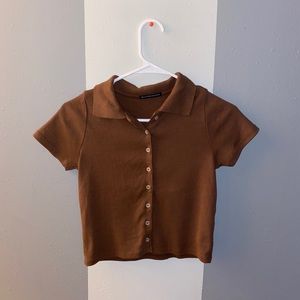 Brandy Melville button down t-shirt!